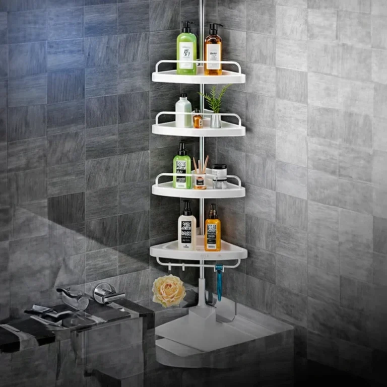 Estante de baño sin taladrar