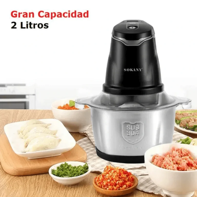 Picador de carne y verduras